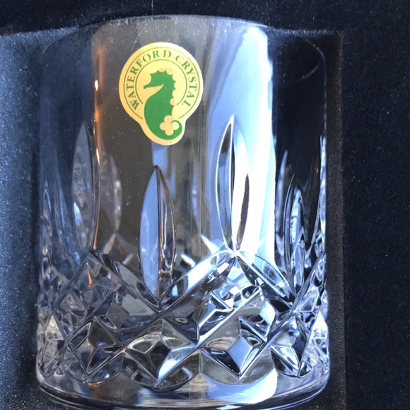 New in Box Waterford Crystal Lismore Connoisseur Square Decanter & Tumbler, Pair - Picture 10 of 12